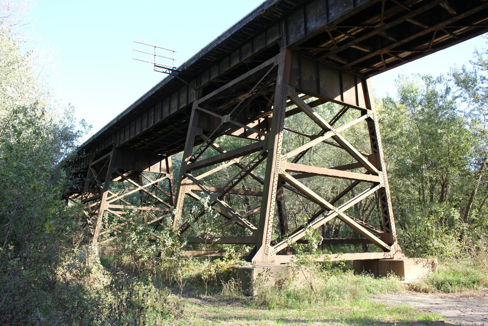 Typical towers, west approach